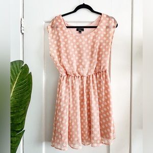 BCX // polka dot dress